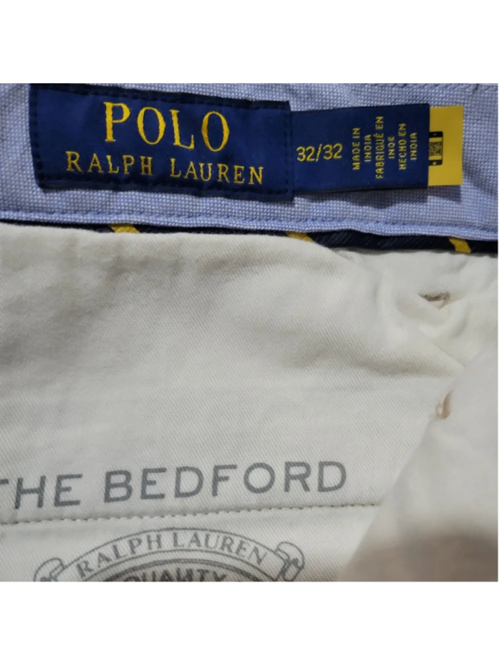 Polo Ralph Lauren Classic Bedford Straight Stretch Fit Chino Pants 32/32 Men's